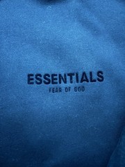 Essentials Black Stretch Limo Hoodie