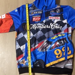 Mens Members Only Sport NASCAR Hoodie Size L Made In Egypt 🔥 NEW 🔥