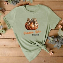 Animal Print Pumpkin Spice Jumper | Autumn Sweatshirt | Pumpkin Spice Jumper