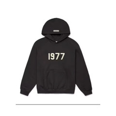 Fear of God Essentials 1977 Hoodie Iron 192BT212050F Authentic Brand New Fashion