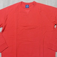 JOHNNIE-O Mens L LARGE SWEATSHIRT CREWNECK FREEMAN RED PULLOVER GOLF