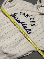 Fear of God Essentials NY Yankees Pinstripe Hoodie & Shorts Set Heather Gray