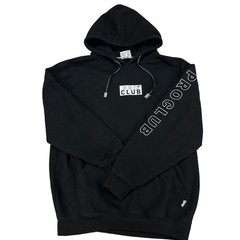 Pro Club Heavyweight Black Pullover Hoodie Hooded Sweatshirt Logo Men’s XL
