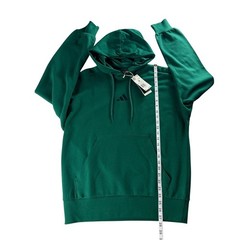 Adidas Feelcozy HD Hoodie Mens Medium Collegiate Green JE3802 NWT