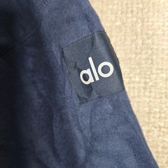 Alo Yoga Mens Triumph Restore Hoodie Navy Blue Large M3243R Oversized Pullover