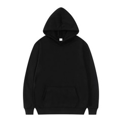 Men Fashion Hooded Sweatshirt Pullover Hoodie Black White product Gift Comfy