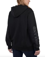 Kirkland Signature Unisex Logo Full Zip Hoodi Sweatshirt, Men’s: XS, Women’s: S