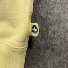 Polo Ralph Lauren Hoodie Adult Large Yellow Organic Cotton Eco Sustainable Line