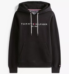 Tommy Hilfiger Men’s Regular Fit Embroidered Tommy Logo Fleece Pullover Hoodie