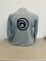 UBISOFT HOODIE GREY – Black logo