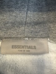 Fear of God Essentials Hoodie: Dark Oatmeal, Gray , Hoodie Large Excellent Warm