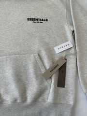 Essentials Pullover Hoodie Light Oatmeal Size Small New With Tags