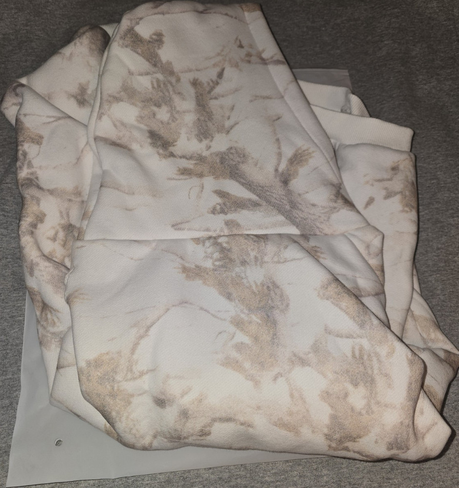 COMFRT COLLECTION ‘DOG’ WHITE Oak Camo PAW Pullover Hoodie 6XL