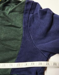 VTG 90s Wu Wear Hoodie Wu-Tang Clan Embroidered Logos Hip Hop Rap Colorblock S
