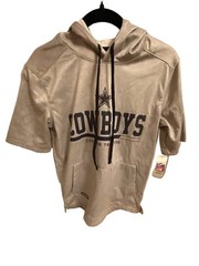 NFL Dallas Cowboys Combine Training Men’s Short Sleeve Hoodie in Grey (S, M, L X