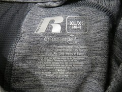 Russell Sweatshirt Men’s XL Grey Performance Dri-Power Polyester Spandex
