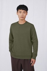 B&C Collection King Crew Neck WU01K – Men’s Luxury Long Sleeve Premium Top