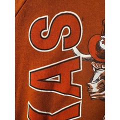 Texas Longhorns Cartoon Bevo Hook Em Vintage 80s Jerzees Made in USA Size XL