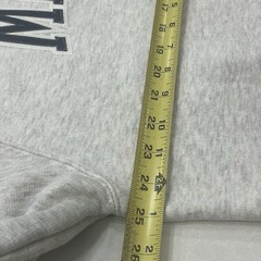 University of Maryland light heather grey cotton-blend Champion Hoodie Men XL