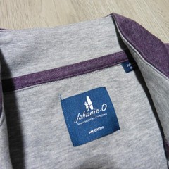 JOHNNIE-O Mens M MEDIUM SULLY PULLOVER 1/4 ZIP ROYAL PLUM PURPLE GOLF SWEATSHIRT