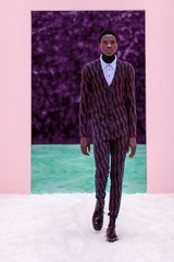USED 21AW BODYSUIT GEOMETRIC PATTERN PRADA RAF SIMONS GOOD