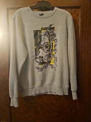 QMc Long Sleeve Sweatshirt -W/Snakes & Vines-Size S