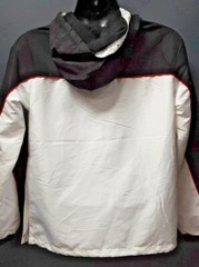Men’s Black Keys Sports Hoodie Windbreaker Material – Black/White
