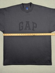 Yeezy Gap Balenciaga Dove Navy Blue Heavyweight Boxy Shirt Sweatshirt Mens Sz M