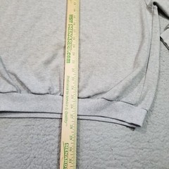BooHoo Man Sweatshirt Mens Medium Gray Crew Neck Long Sleeve Outdoors Casual