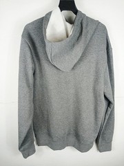 Athletic Works Men’s Fleece Hoodie Sweatshirt, Size L CHARCOAL GREY HEATHER!.