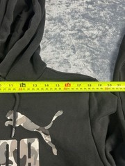 Puma Men’s ESS Camo Graphic Pullover Black Hoodie