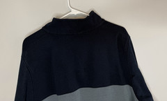 Tasc Men’s Blue Colorblock Legendary Fleece 1/4 Zip Sweatshirt XL Soft Spring