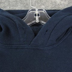 Gildan Hoodie Mens Small Blue Heavy Blend Pullover Football Pocket Activewear