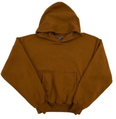 Yeezy YZY x Gap Perfect Hoodie Brown Small Hooded Double Layer Sweatshirt