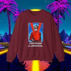 Vintage V Mini Series Sweatshirt – Iconic Visitor Design – Unisex 80s Retro
