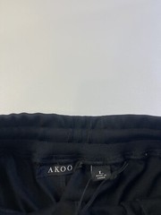 Men’s 100% Authentic AKOO Sweat Shorts Size Large Color Black
