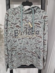 Burlebo Men’s Preformance Hoodie Size Medium Camo
