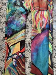 Electro Threads Full Body Suit Hoodie Pants MEDITATING RAFIKI TEEN Size Small
