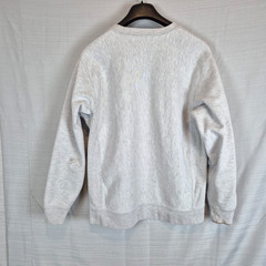 Sub_Urban Riot Womens Large Gray Sweatshirt Plain Thick Fall Winter Spring Stain