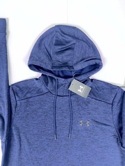 Under Armour Fleece Twist Hoodie Mens Blue 1373354 Pick Size NWT $60