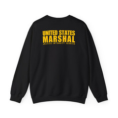 Police United States US Marshal – Men’s front and back sweatshirts