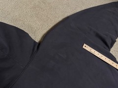 Yeezy GAP Engineered by Balenciaga Logo Hoodie SMALL Mens OVER-SIZED grey men’s