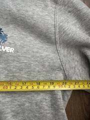 Quiksilver hoodie Grey Gray Palm Trees Men’s Medium NWT Quicksilver