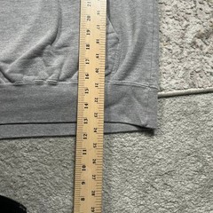 MV Sport Grey Plaid Letter Graphic “MUSC” Hoodie Sweatshirt Size S
