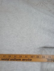 Unbranded Long Sleeve Heathered Gray Sweatshirt Size L Pre-Shrunk Pullover EUC