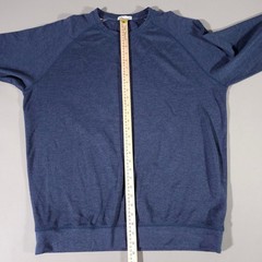 Peter Millar Sweatshirt Mens XL Blue Crown Comfort Crewneck Raglan MF19K39