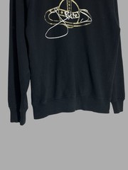 Vivienne Westwood Anglomania Gold Foil Orbit Men’s Sweatshirt Size M