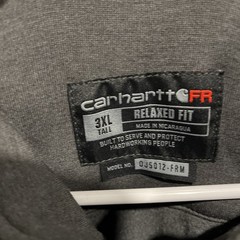 Carhartt Rain Defender Mock Neck Fleece Pullover FR 0J5012-FRM 3XL Tall Half Zip