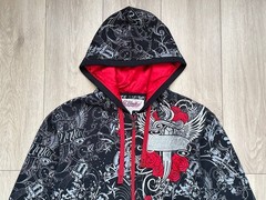 Vintage G-Unit Company Zip Up Hoodie Y2K 50 Cent Streetwear size L