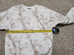 Comfrt White Oak Camo Crewneck Sweatshirt Small